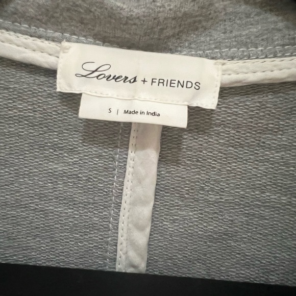 NWOT - Lovers + Friends Carolina Mini Dress in Heather Grey - Picture 4 of 4